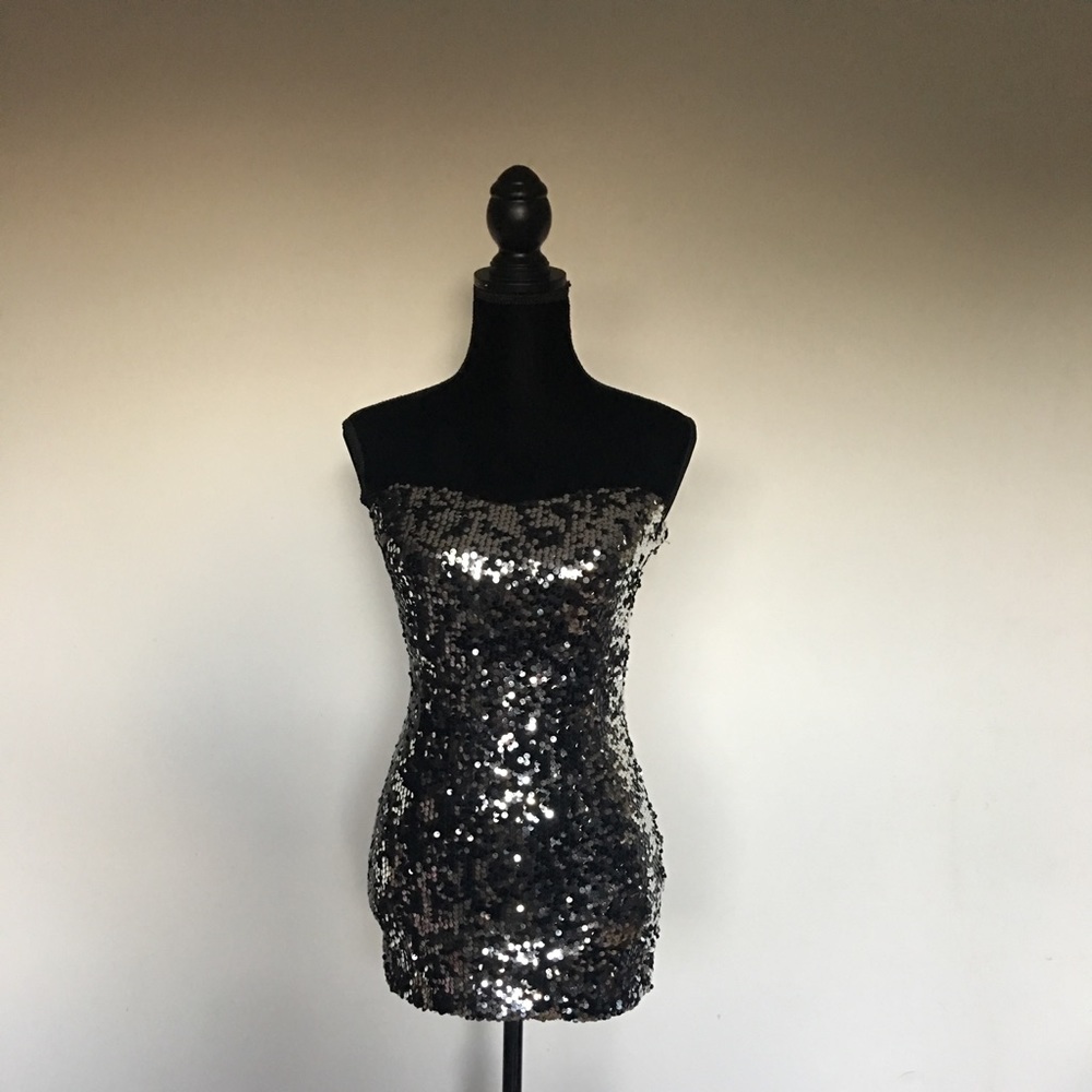 Frederick’s of Hollywood mini night out dress.